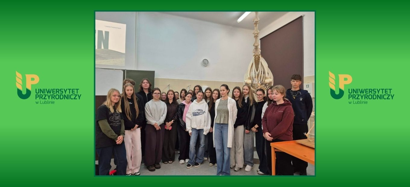 Wyjątkowe lekcje biologii w Collegium Veterinarium Uniwersytetu Przyrodniczego w Lublinie.